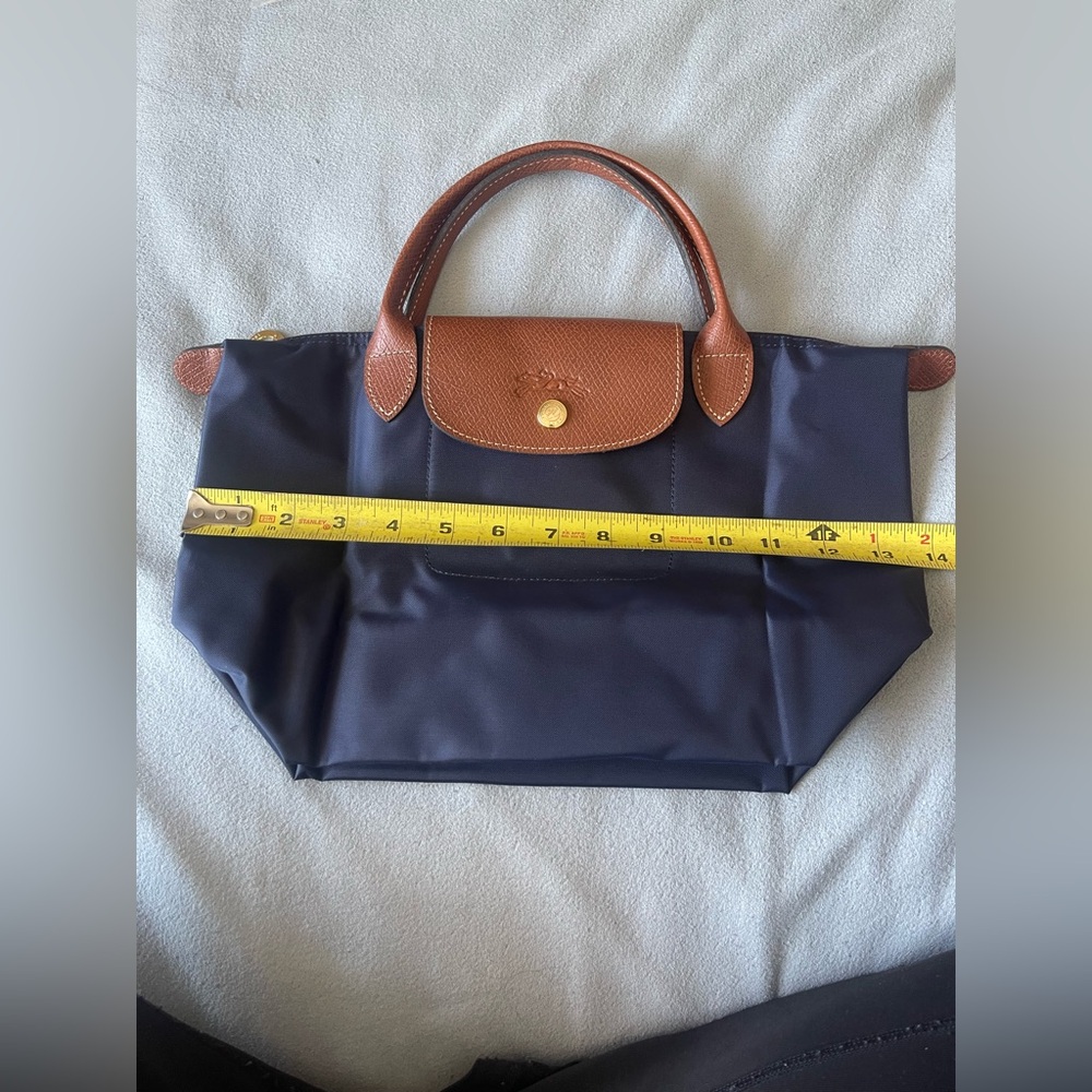 Longchamp's Le Pliage Original S Handbag‎ - navy blue - Picture 6 of 10